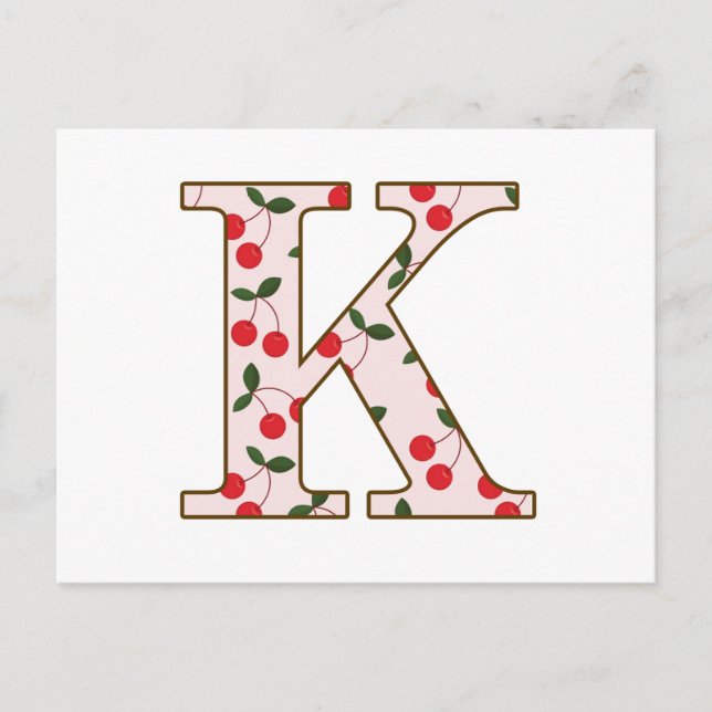 Carte Postale Cherry K (Devant)
