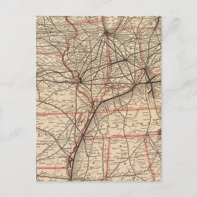 Carte Postale Chesapeake et Ohio (Devant)