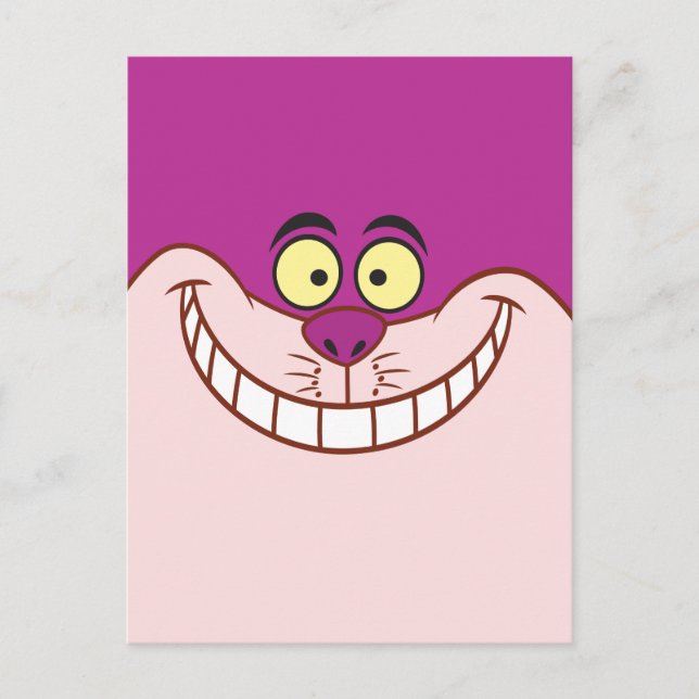 Carte Postale Cheshire Cat (Devant)