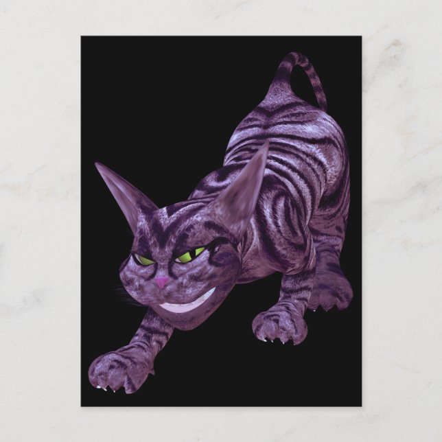 Carte Postale chesire cat (Devant)