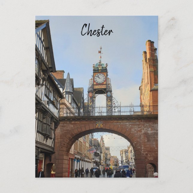 Carte Postale Chester - Murs de ville (Devant)