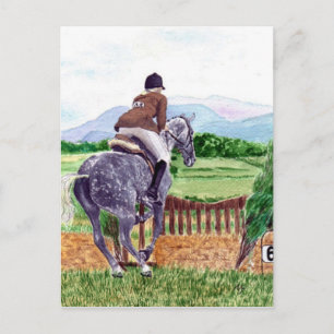 Carte postale Cheval
