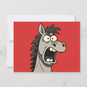 Carte Postale Cheval