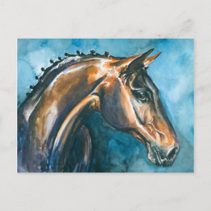 Carte Postale Cheval
