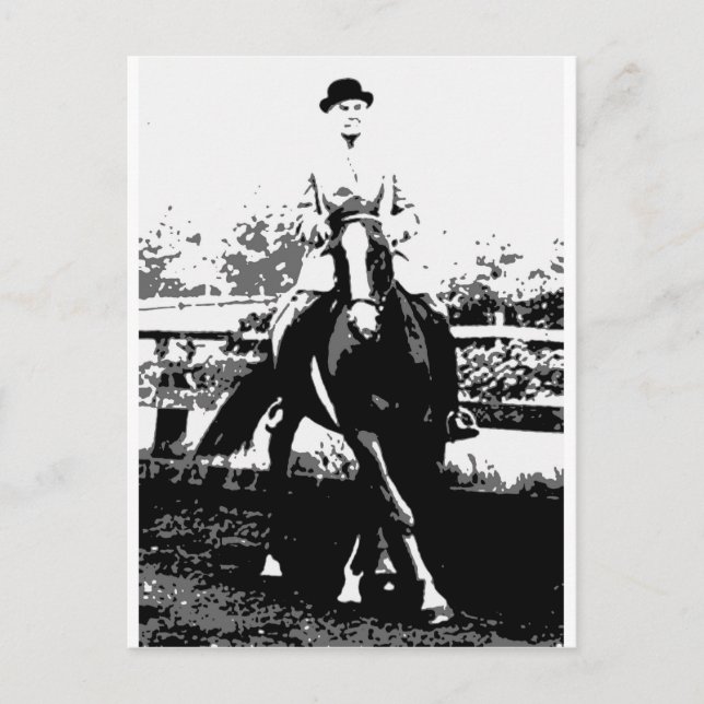 Carte Postale Cheval classique 14 (Devant)