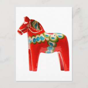 Carte Postale Cheval de Dala de Suède