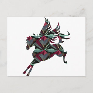 Carte Postale Cheval du Pegasus
