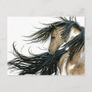 Carte Postale Cheval Majestic par Bihrle