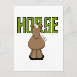 Carte Postale Cheval Tshirts et cadeaux