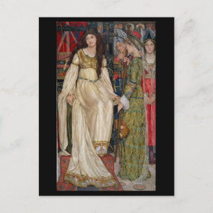 Carte Postale Chevalier victorieux, XIVe siècle