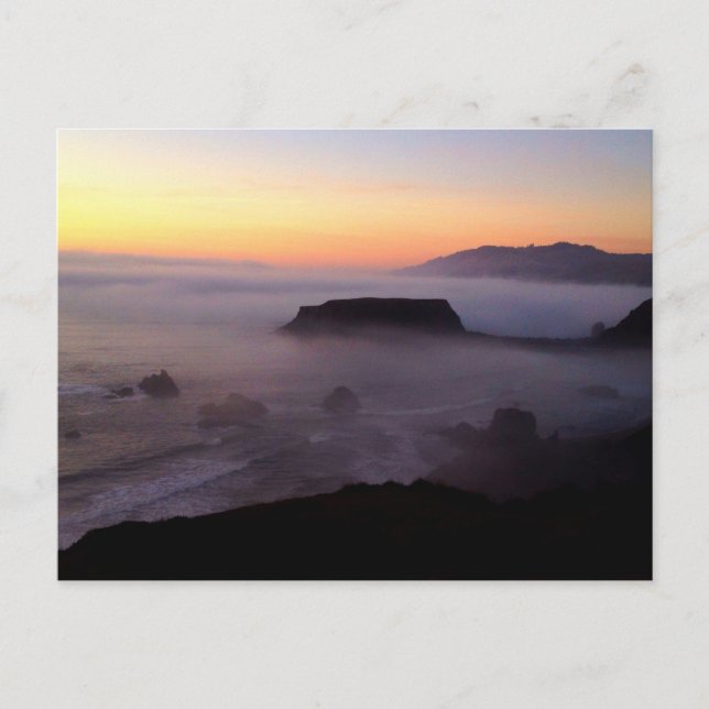 Carte Postale Chèvre Rock Sunset Photo (Devant)