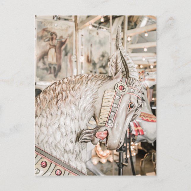 Carte Postale Chèvre vintage (Devant)