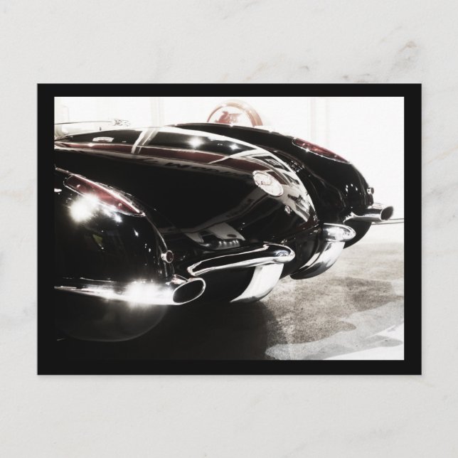 Carte Postale Chevrolet Corvette 1959 (Devant)