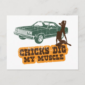 Carte Postale Chevrolet El Camino 1977