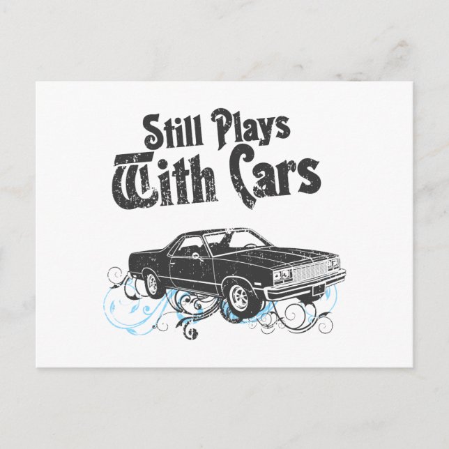 Carte Postale Chevrolet El Camino 1977 (Devant)