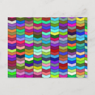 Carte postale Chevrons