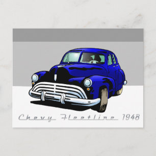 Carte Postale Chevy Fleetline 1948