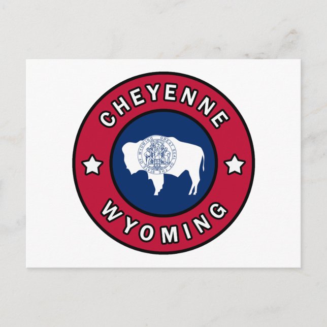 Carte Postale Cheyenne Wyoming (Devant)