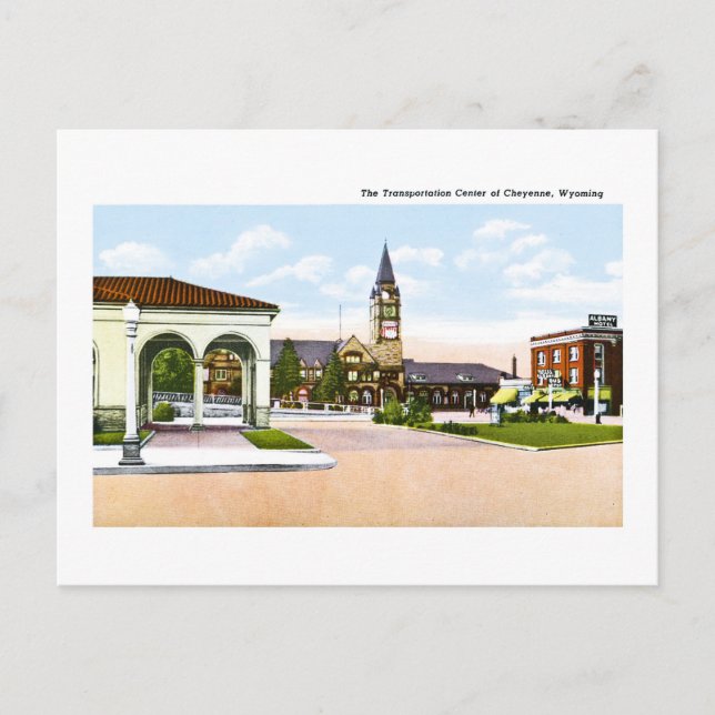 Carte Postale Cheyenne, Wyoming (Devant)