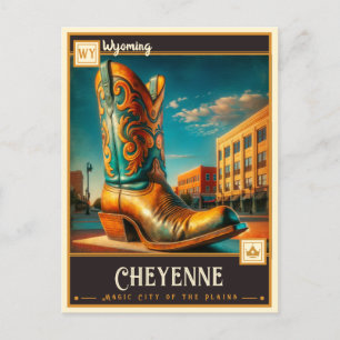 Carte Postale Cheyenne, Wyoming   VINTAGE