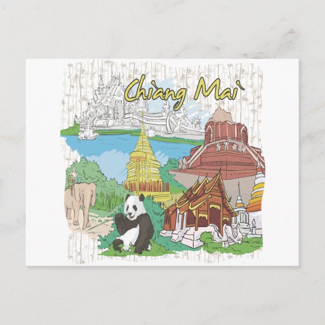 Carte Postale Chiang Mai (Devant)