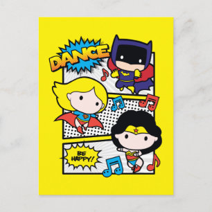 Carte Postale Chibi Héros Danse