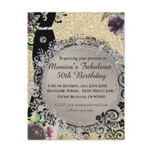 Chic Elegant Fabulous 50e anniversaire