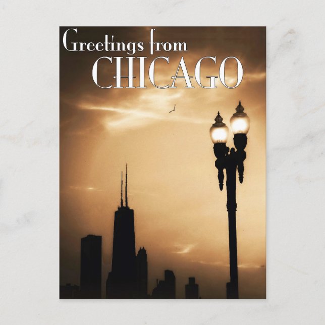 Carte Postale Chicago (Devant)