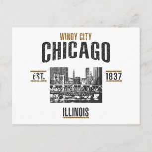 Carte Postale Chicago