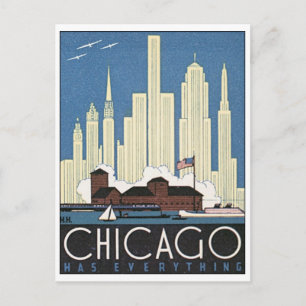 Carte Postale Chicago a tout