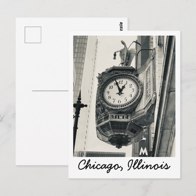 Carte postale Chicago Classic Architecture (Devant / Derrière)
