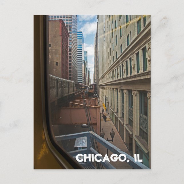 Carte Postale Chicago, IL (Devant)