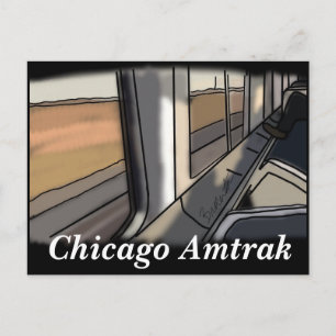 Carte Postale Chicago, IL amtrak