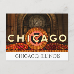 Carte Postale Chicago, Illinois ( IL ) États-Unis