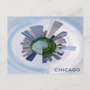 Carte Postale Chicago Illinois Unique City Skyline Voyage Photo