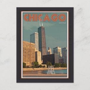 Carte Postale Chicago - John Hancock Centre