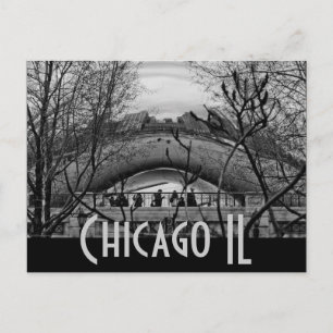 Carte Postale chicago - le haricot