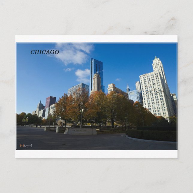 Carte Postale Chicago - Millennium Park (Devant)