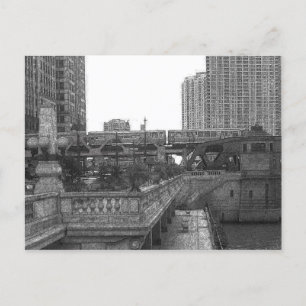 Carte Postale Chicago… par la rivière