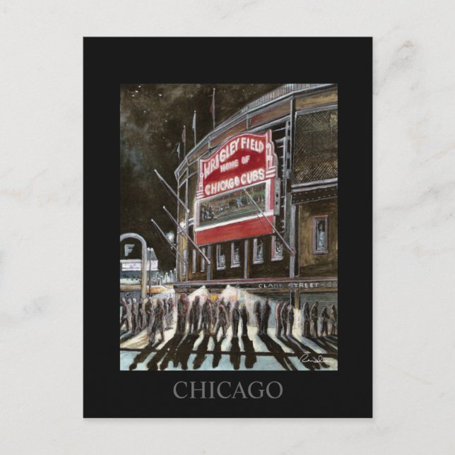 Carte postale Chicago Randsom Art (Devant)