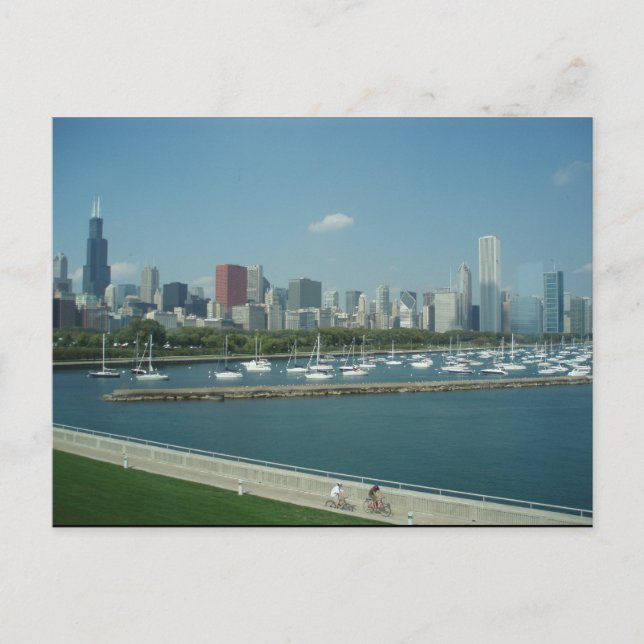 Carte postale Chicago Skyline (Devant)