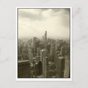 Carte Postale Chicago Skyline