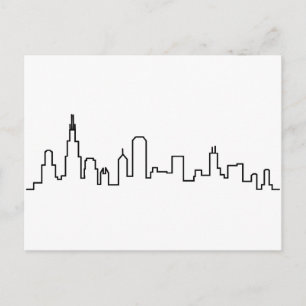 Carte postale Chicago Skyline