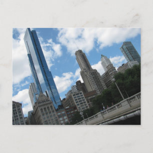Carte Postale Chicago Skyline