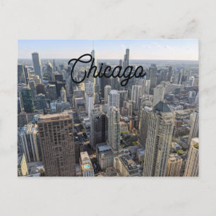 Carte Postale Chicago Skyline