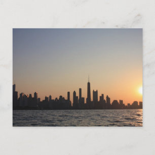 Carte Postale chicagosunset
