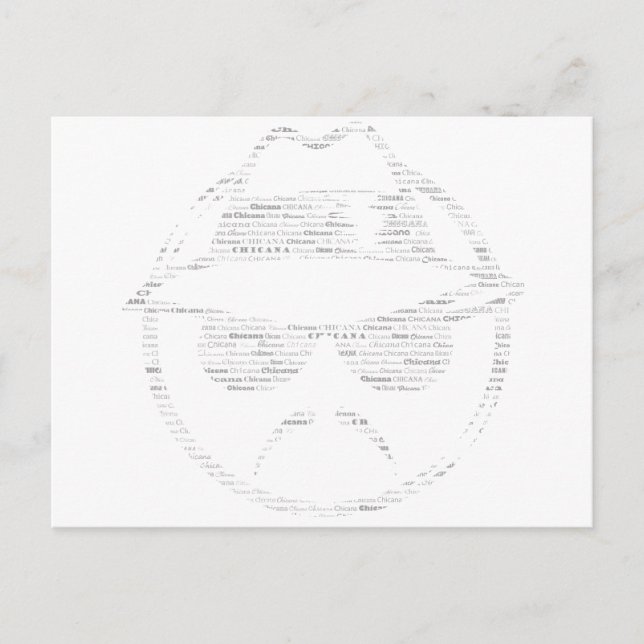 Carte Postale Chicana conduit bas texte (Devant)