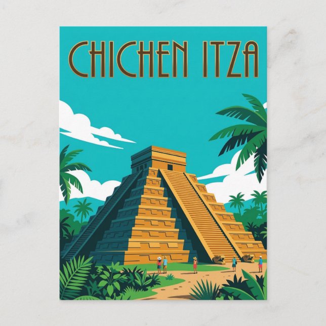 Carte Postale Chichén Itzá (Devant)