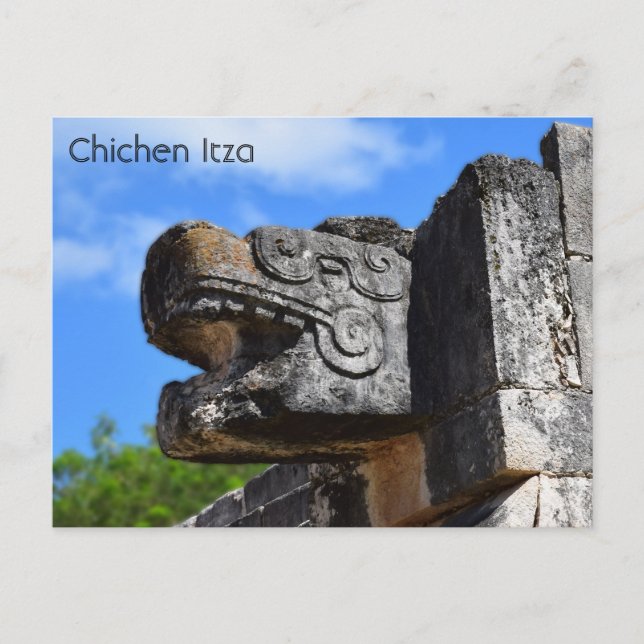 Carte Postale Chichen Itza Mexique Kukulkan Waxaklahun Ubah Kan (Devant)