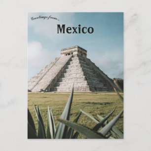 Carte Postale Chichén Itzá Yucatan Mexique